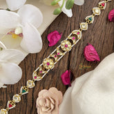 Vriksham Designer Floral Kundan Jadau Sheeshphool-J2810